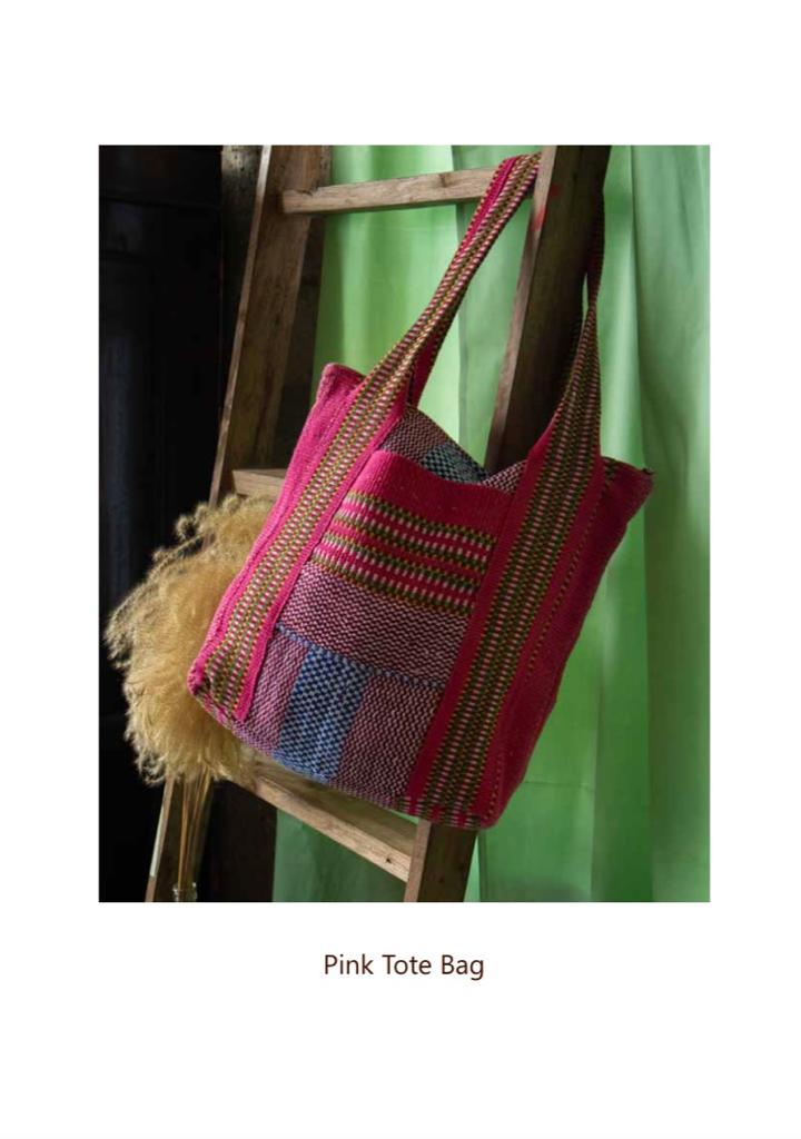 Pink Tote Bag
